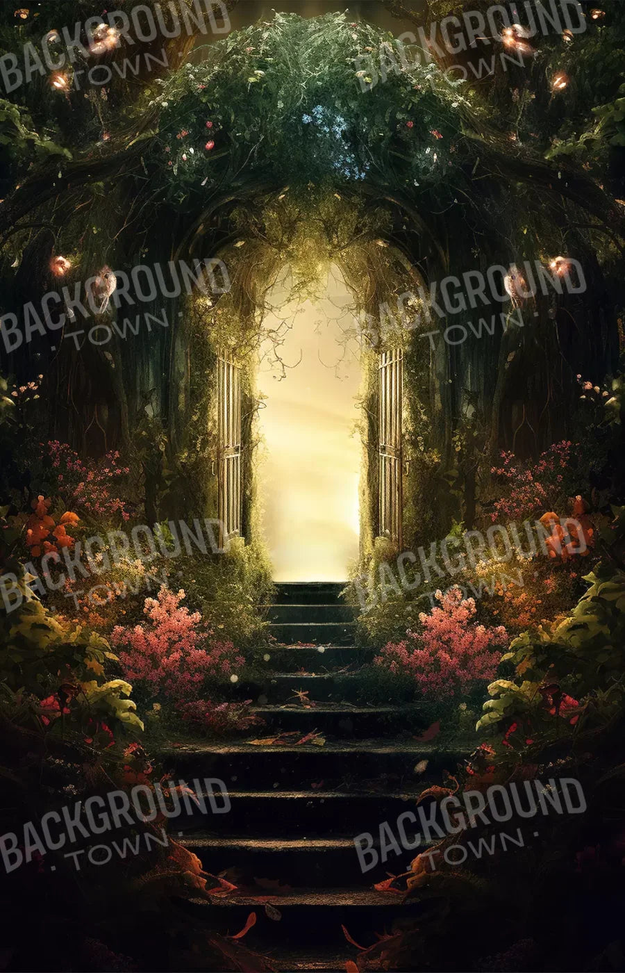 Garden Arch Ii 9’X14’ Ultracloth (108 X 168 Inch) Backdrop