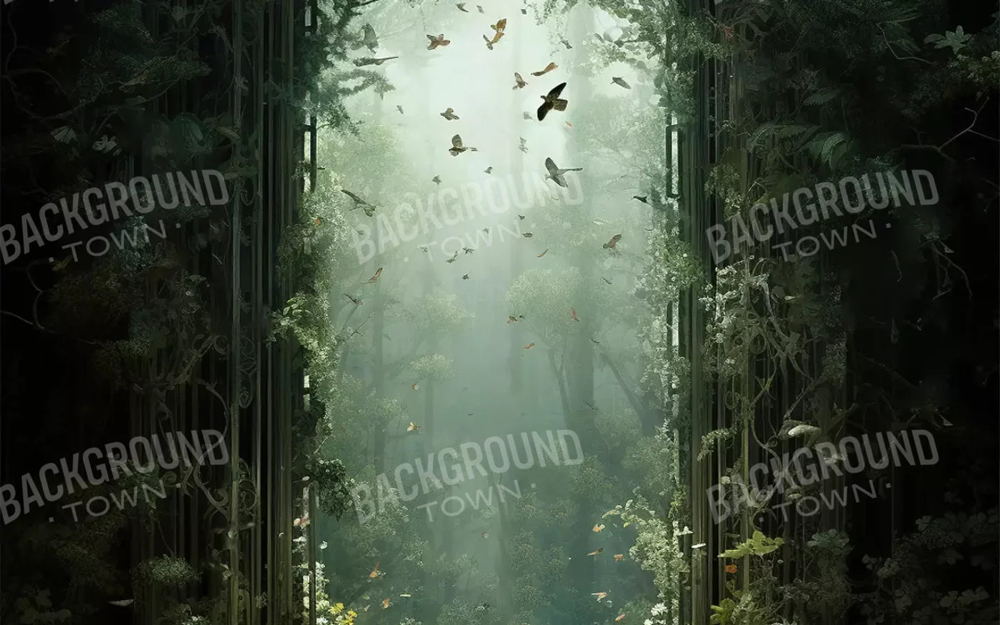 Garden Arch Iii 16’X10’ Ultracloth (192 X 120 Inch) Backdrop