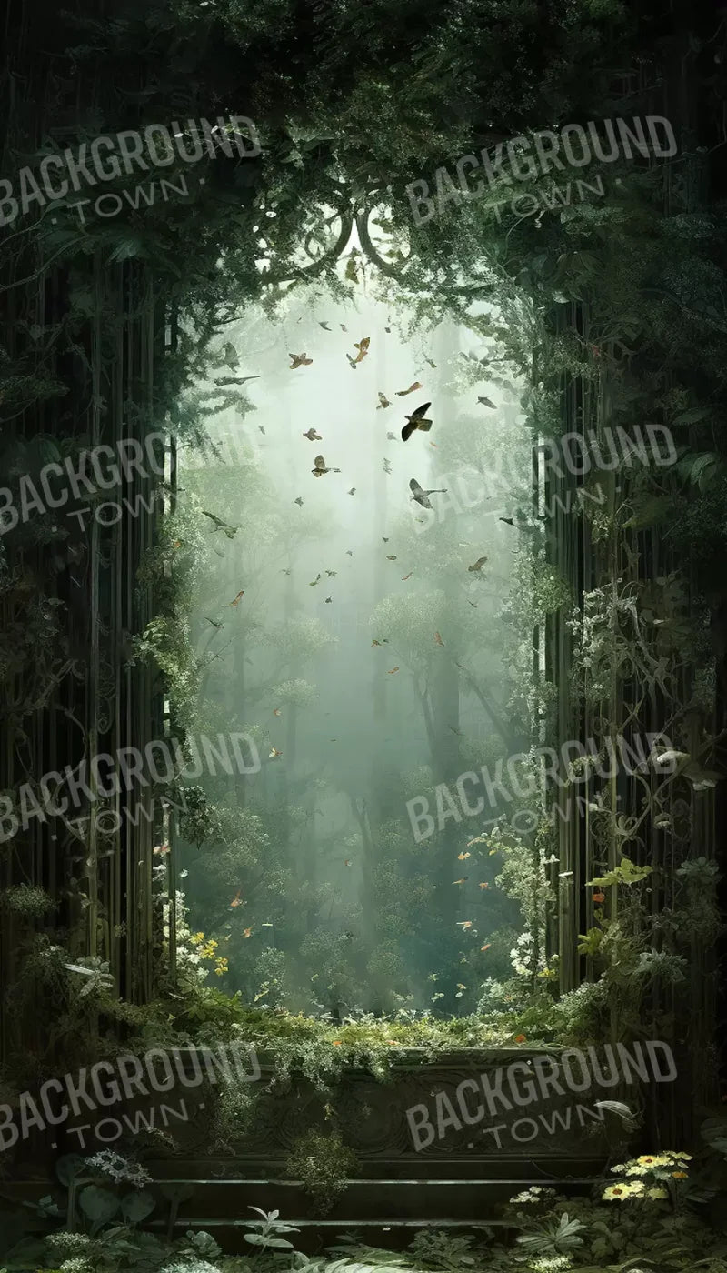 Garden Arch Iii 8’X14’ Ultracloth (96 X 168 Inch) Backdrop