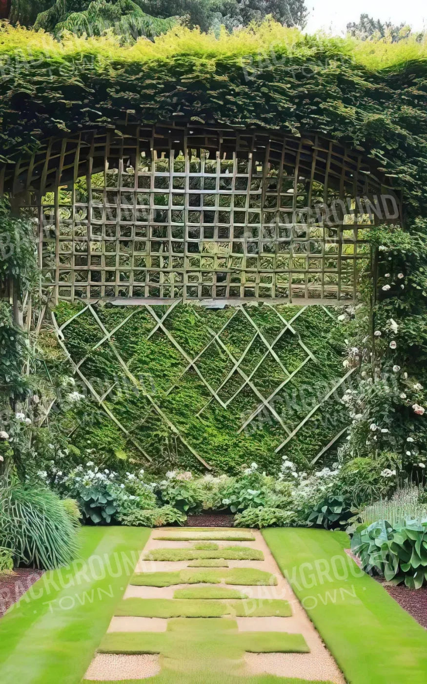 Garden Archway 9X14 Ultracloth ( 108 X 168 Inch ) Backdrop