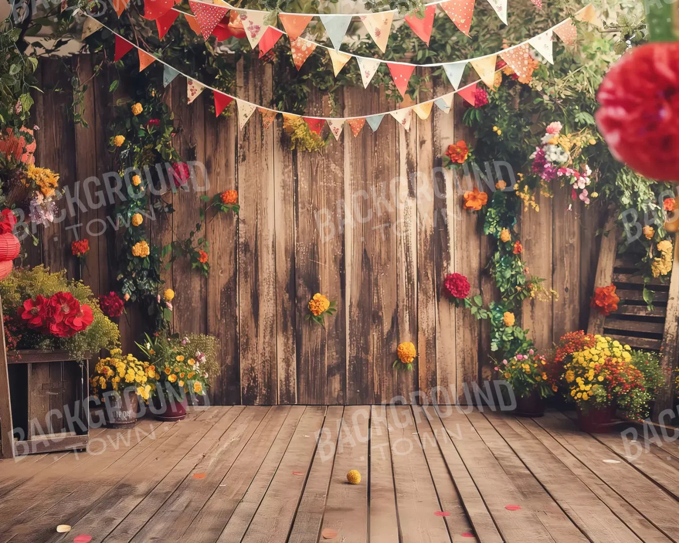 Garden Both 10’X8’ Fleece (120 X 96 Inch) Backdrop