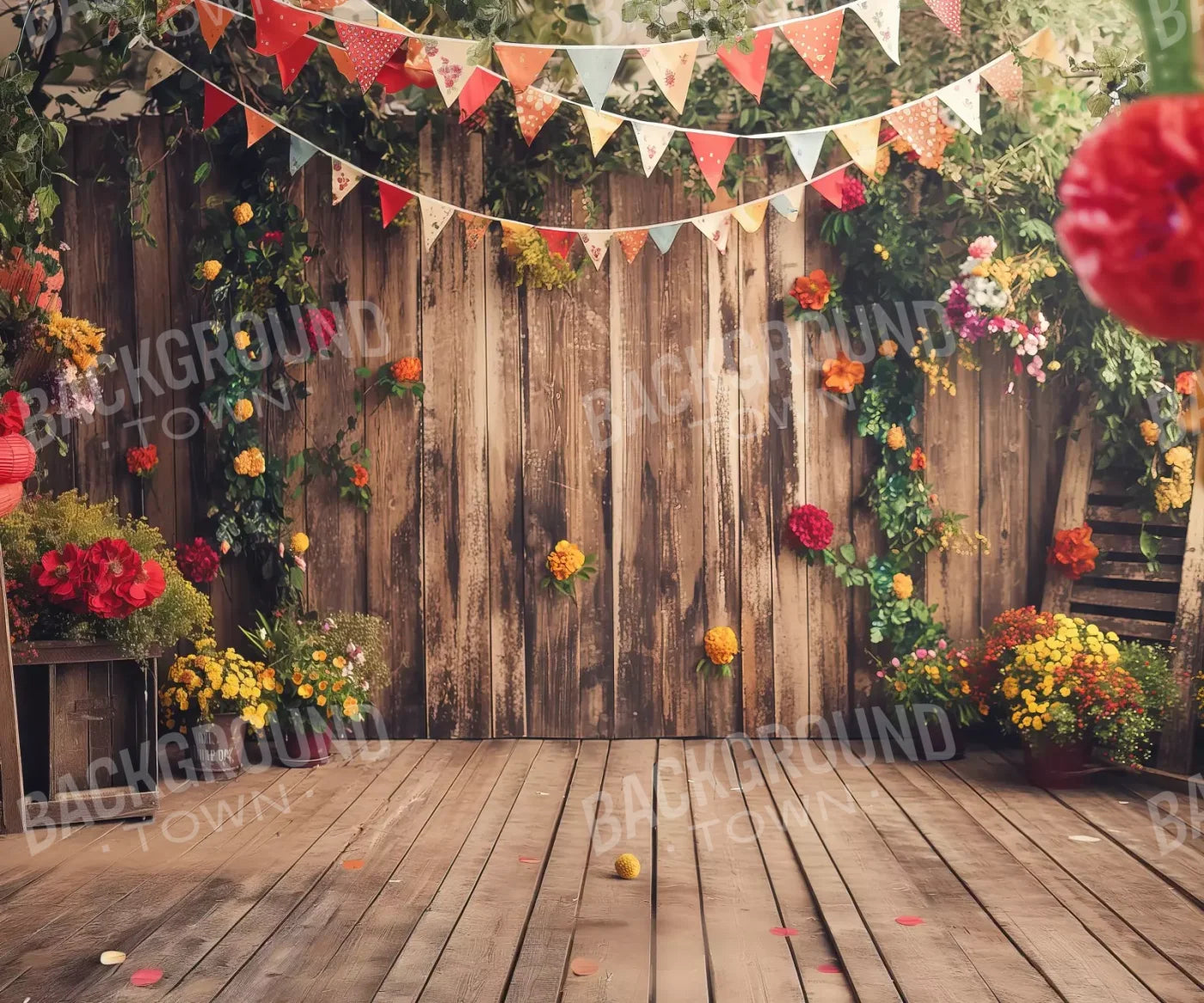 Garden Both 12’X10’ Ultracloth (144 X 120 Inch) Backdrop