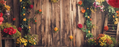 Garden Both 20’X8’ Ultracloth (240 X 96 Inch) Backdrop