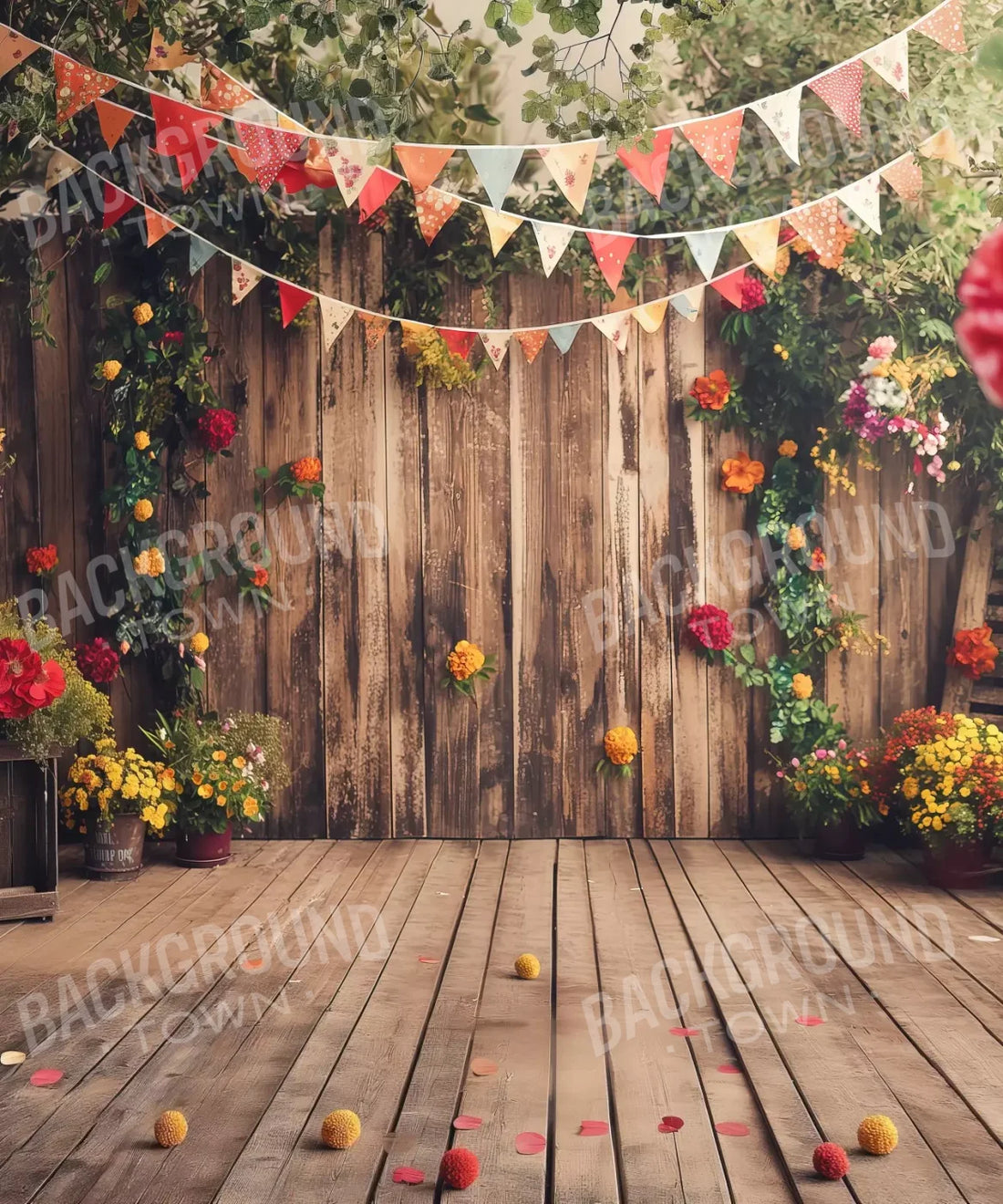 Green , Yellow , Brown  Backdrop for Photography