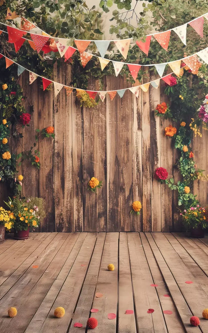 Garden Both 5’X8’ Ultracloth (60 X 96 Inch) Backdrop