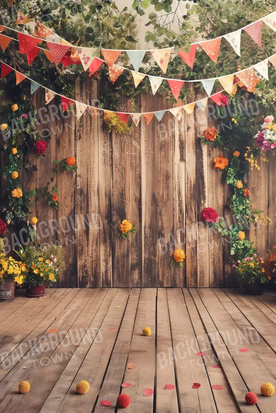 Garden Both 8’X12’ Ultracloth (96 X 144 Inch) Backdrop