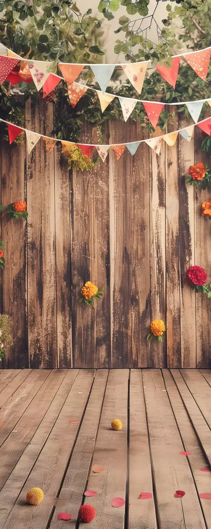 Garden Both 8’X20’ Ultracloth (96 X 240 Inch) Backdrop