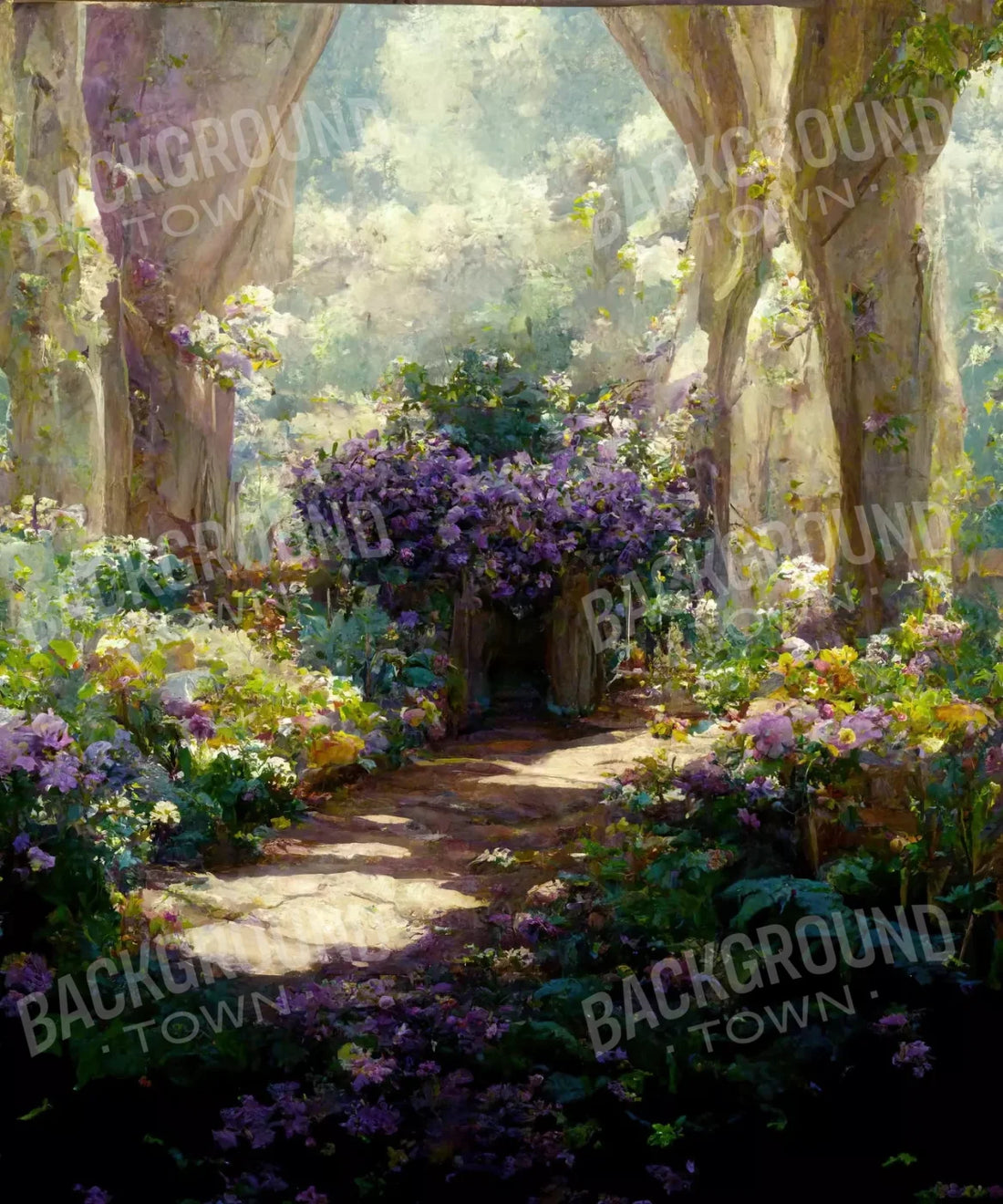 floral forest Backdrop for Photography