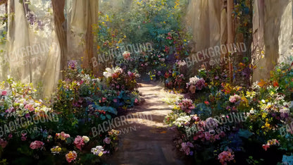 Garden Path 14X8 Ultracloth ( 168 X 96 Inch ) Backdrop