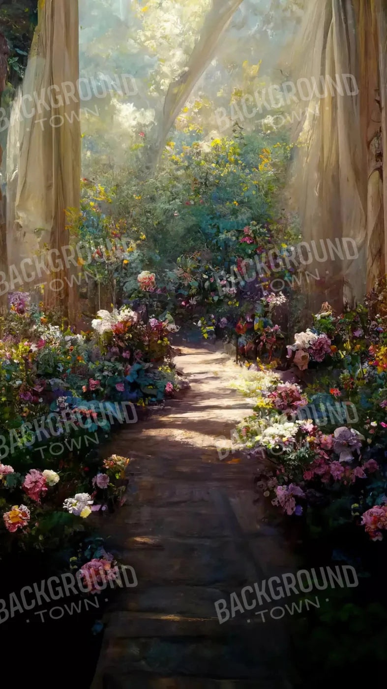 Garden Path 8X14 Ultracloth ( 96 X 168 Inch ) Backdrop