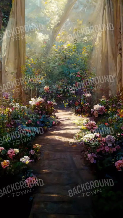 Garden Path 8X14 Ultracloth ( 96 X 168 Inch ) Backdrop