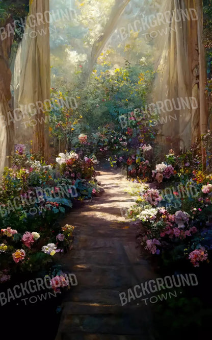 Garden Path 9X14 Ultracloth ( 108 X 168 Inch ) Backdrop