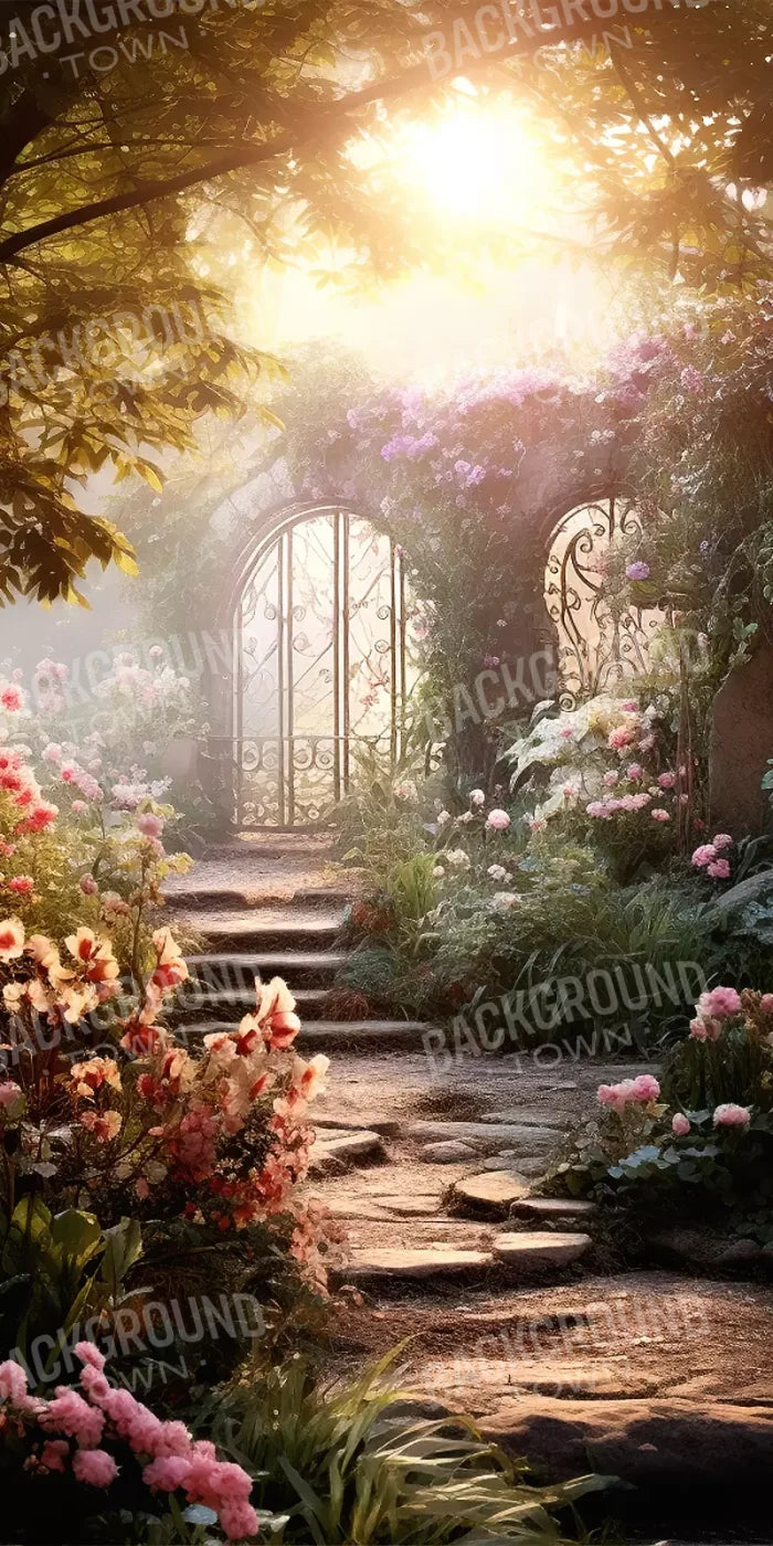 Garden Retreat I 8’X16’ Ultracloth (96 X 192 Inch) Backdrop