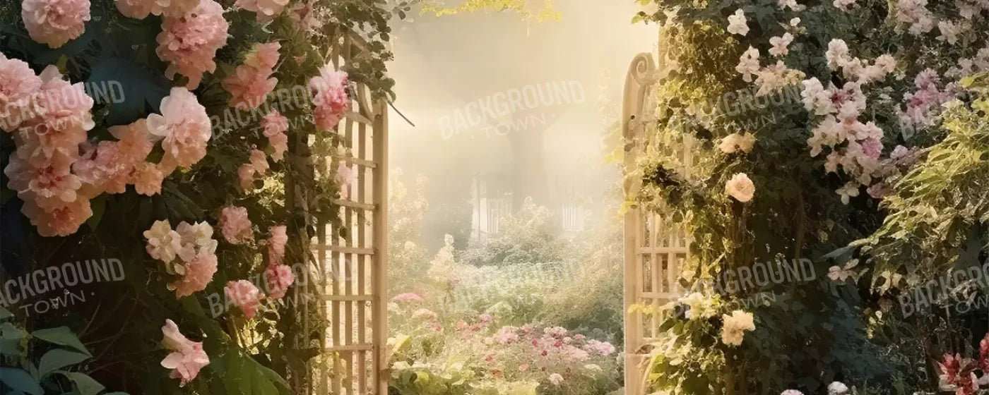 Garden Retreat Ii 20’X8’ Ultracloth (240 X 96 Inch) Backdrop
