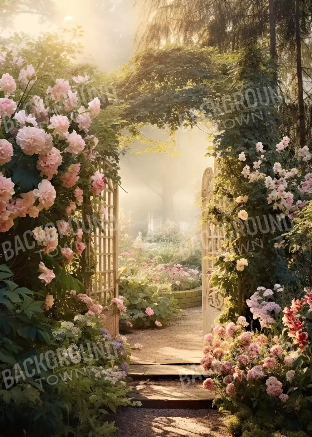 Garden Retreat Ii 5’X7’ Ultracloth (60 X 84 Inch) Backdrop