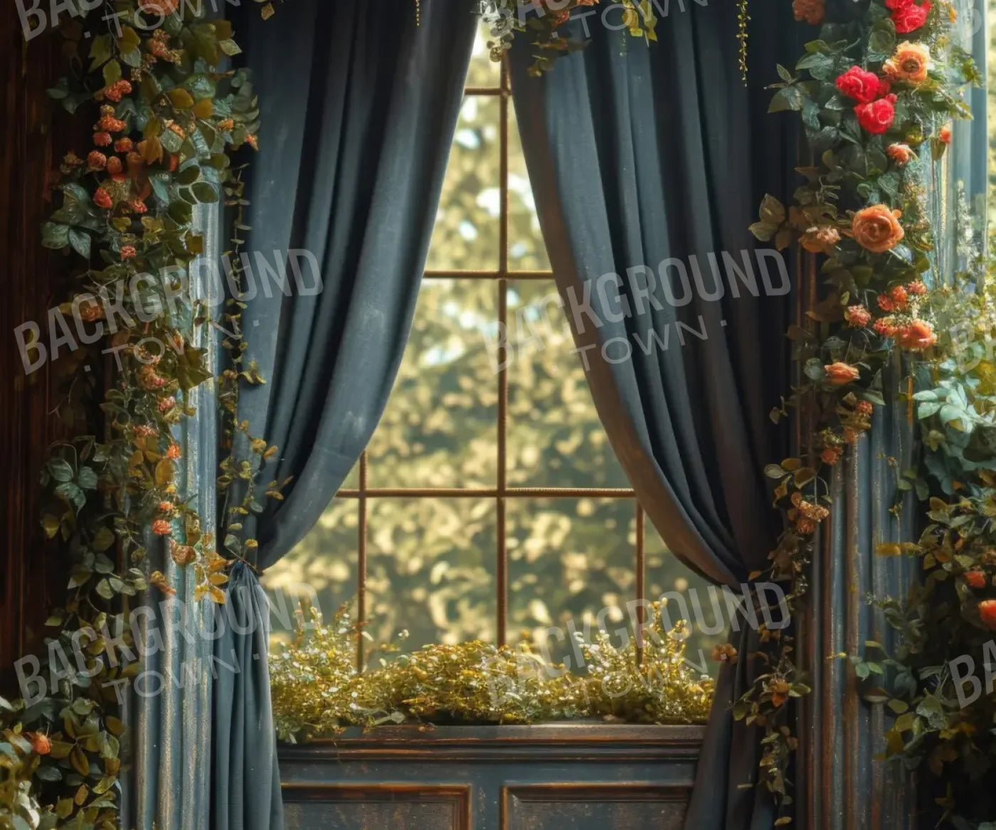Garden Room 5’x4’2 Fleece (60 x 50 inch) Backdrop