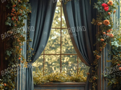 Garden Room 8’x6’ Fleece (96 x 72 inch) Backdrop