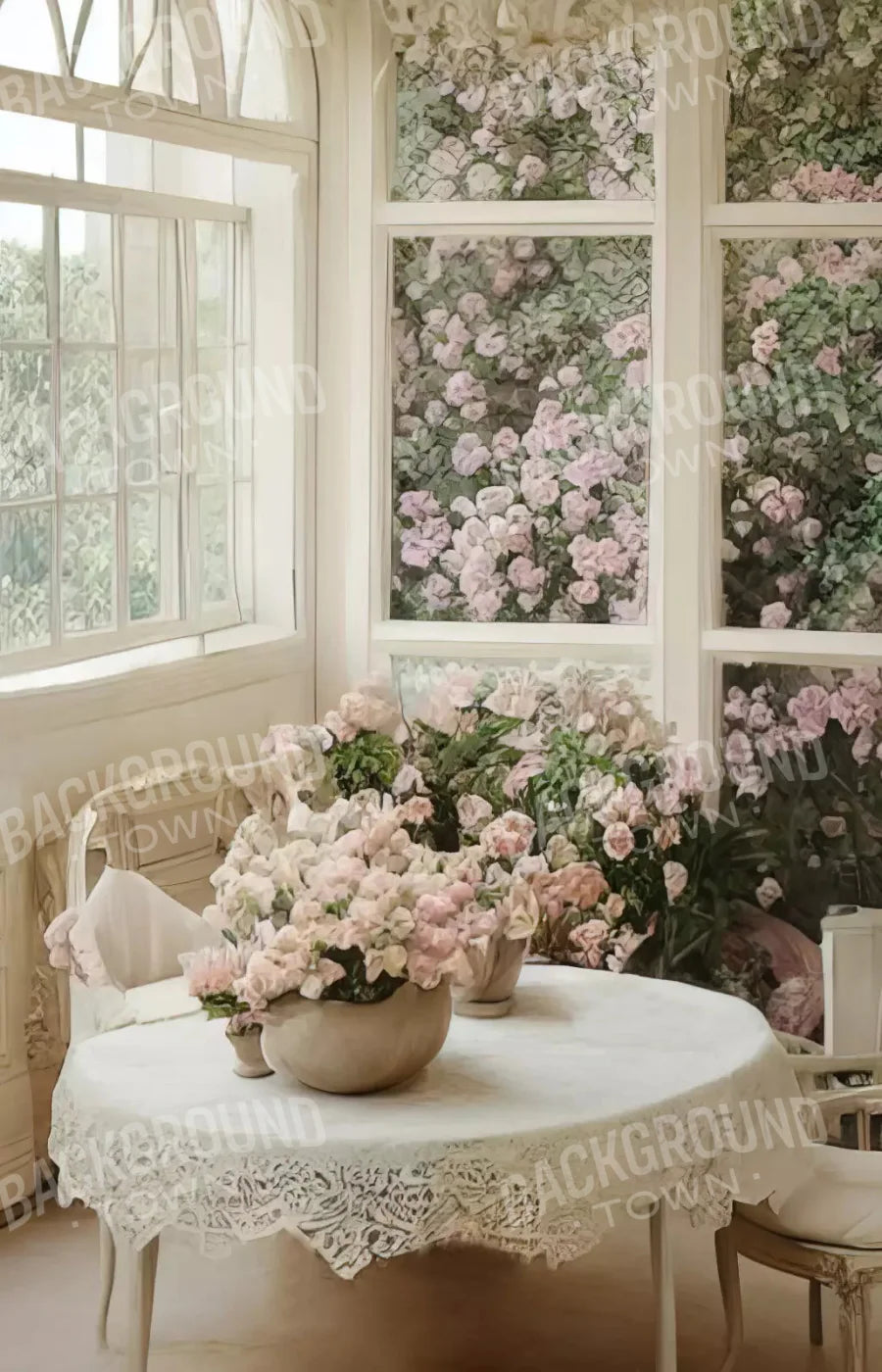 Garden Room Iii 8X12 Ultracloth ( 96 X 144 Inch ) Backdrop