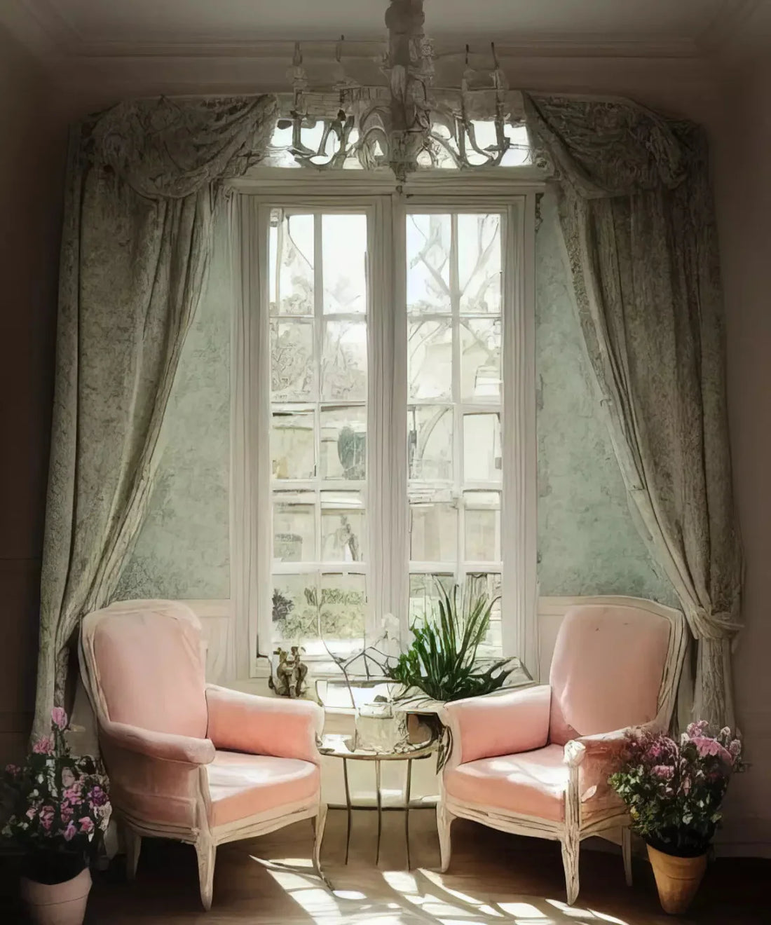 Beige Set Designs Backdrop for Photography