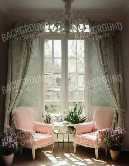 Garden Room I 6X8 Fleece ( 72 X 96 Inch ) Backdrop