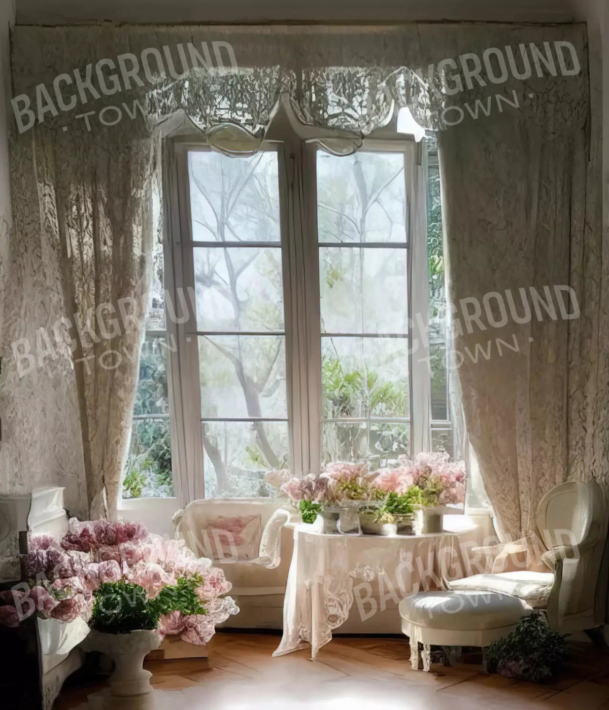 Garden Room Ii 10X12 Ultracloth ( 120 X 144 Inch ) Backdrop
