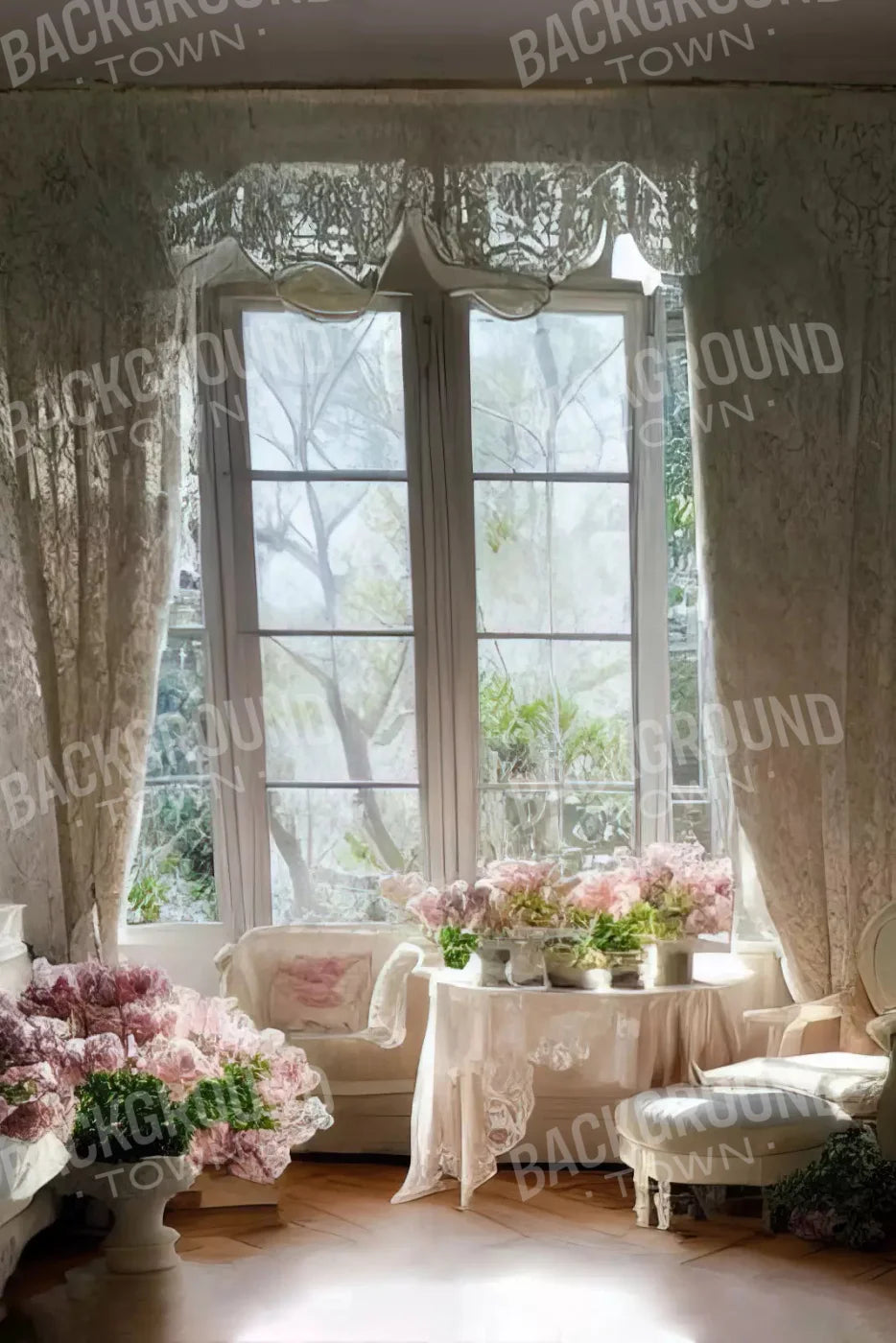 Garden Room Ii 5X8 Ultracloth ( 60 X 96 Inch ) Backdrop