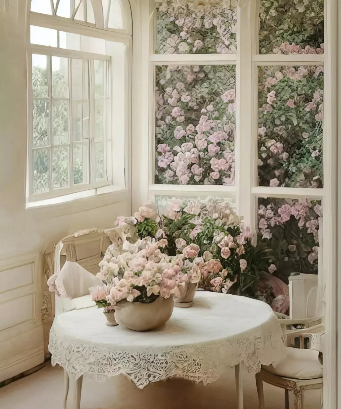 Beige Spring Backdrop for Photography
