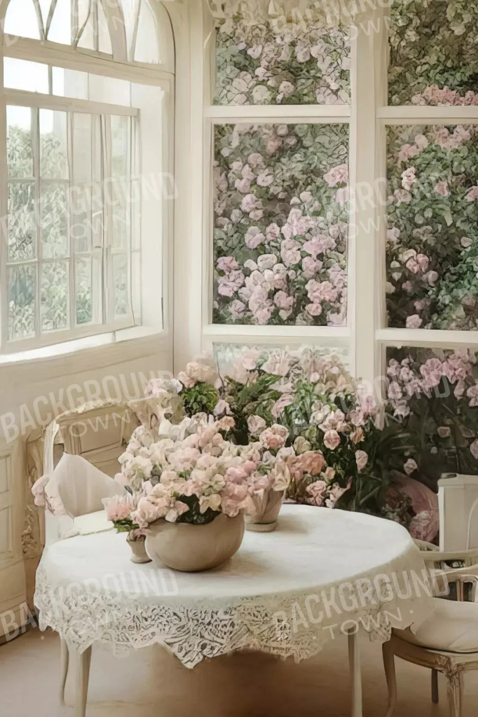 Garden Room Iii 5X8 Ultracloth ( 60 X 96 Inch ) Backdrop