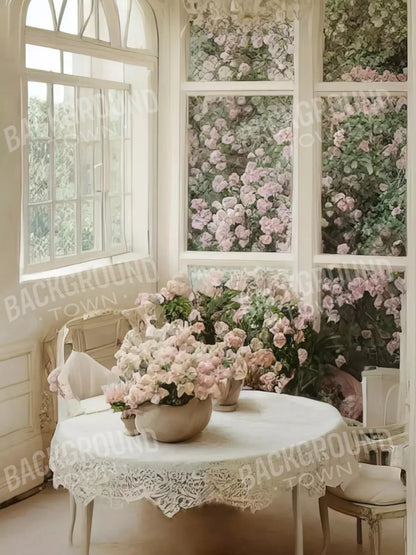 Garden Room Iii 8X10 Fleece ( 96 X 120 Inch ) Backdrop