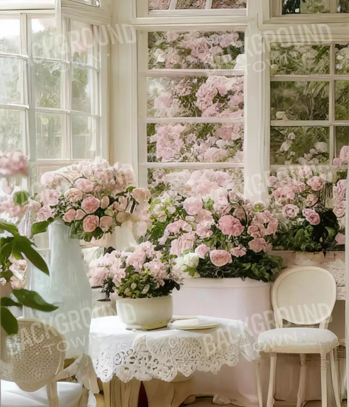 Garden Room Iv 10X12 Ultracloth ( 120 X 144 Inch ) Backdrop