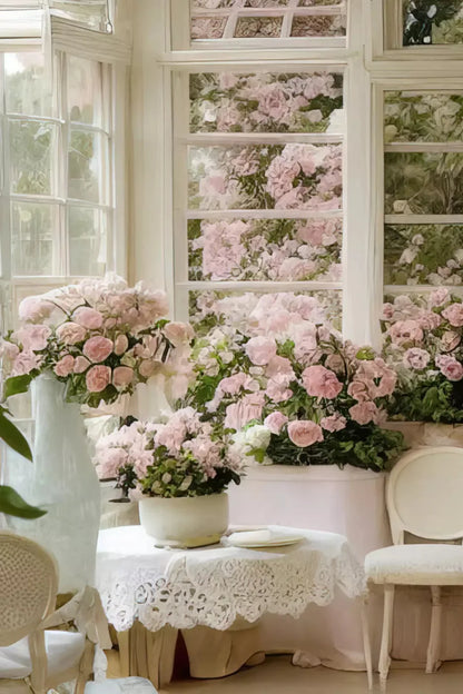 Garden Room Iv Backdrop