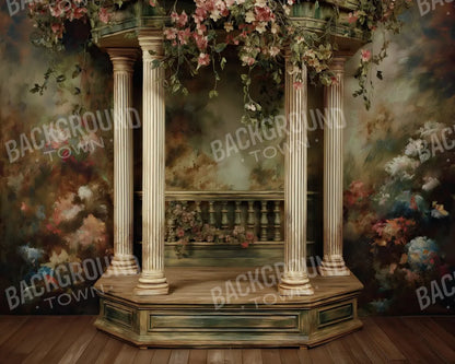 Garden Trellis 10’x8’ Fleece (120 x 96 inch) Backdrop