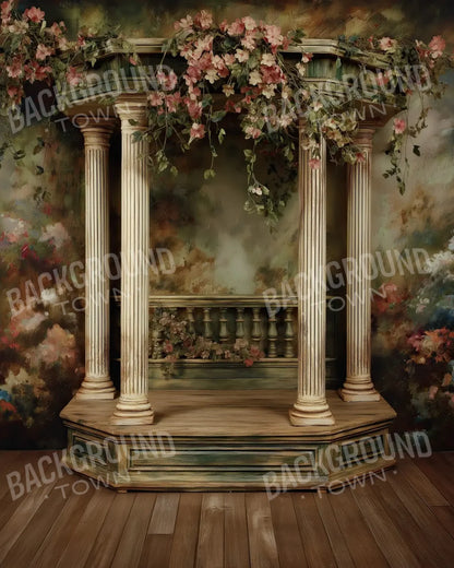 Garden Trellis 8’x10’ Fleece (96 x 120 inch) Backdrop