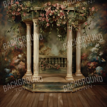 Garden Trellis 8’x8’ Fleece (96 x 96 inch) Backdrop