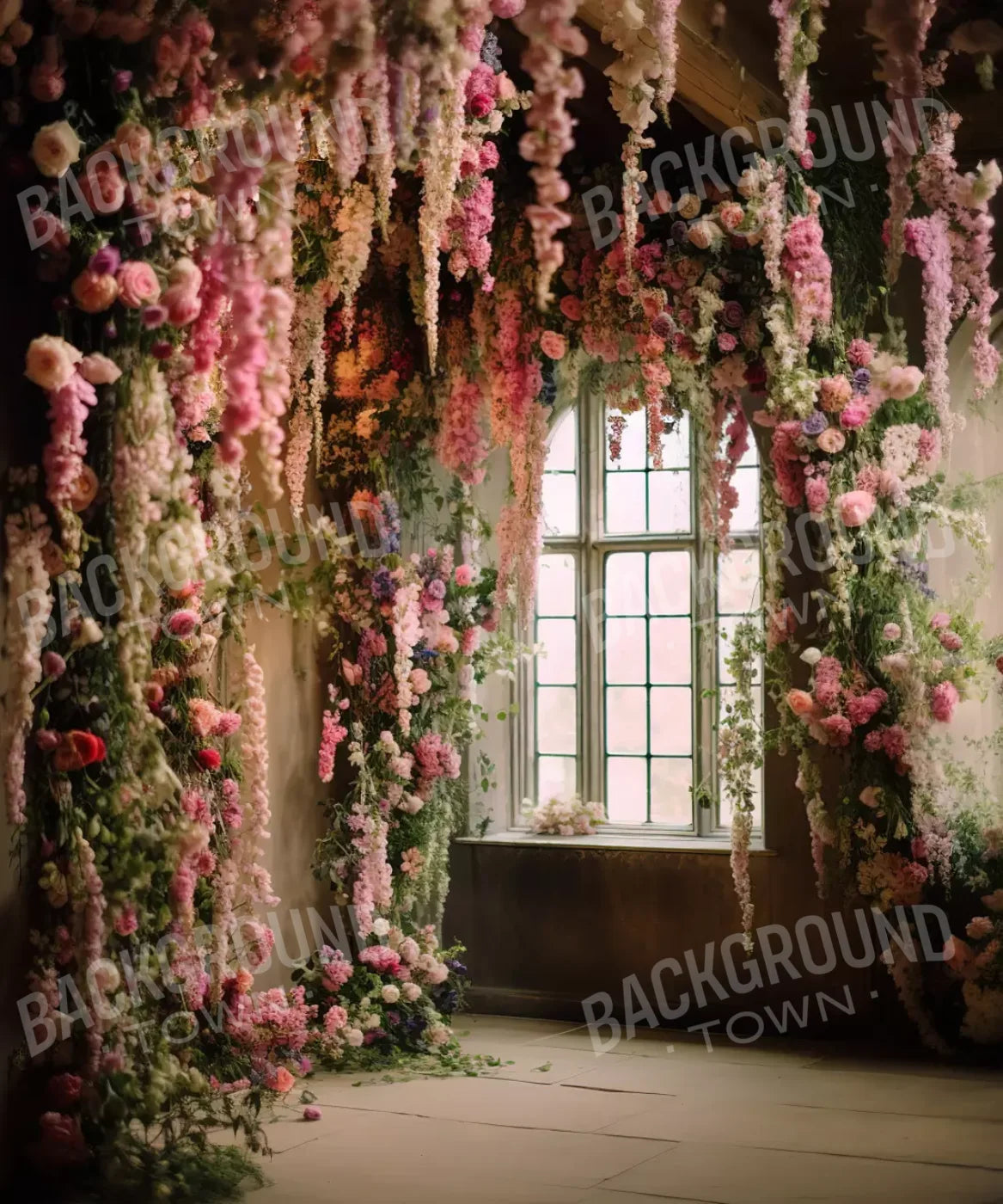 Garland Room 10’X12’ Ultracloth (120 X 144 Inch) Backdrop