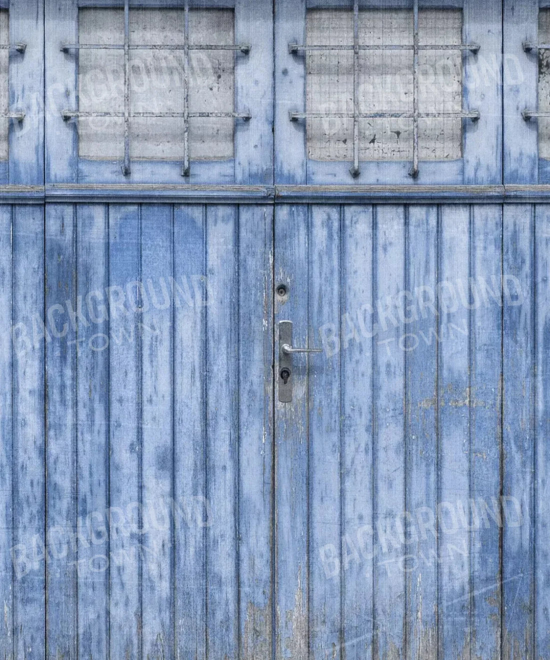 Blue Wood Backdrop for Photography