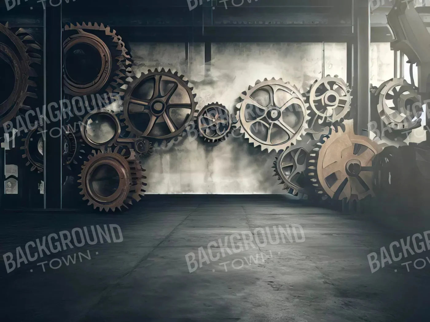 Gear Room 10X8 Fleece ( 120 X 96 Inch ) Backdrop