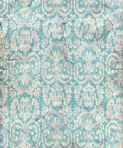 Blue Damask Backdrop for Photography