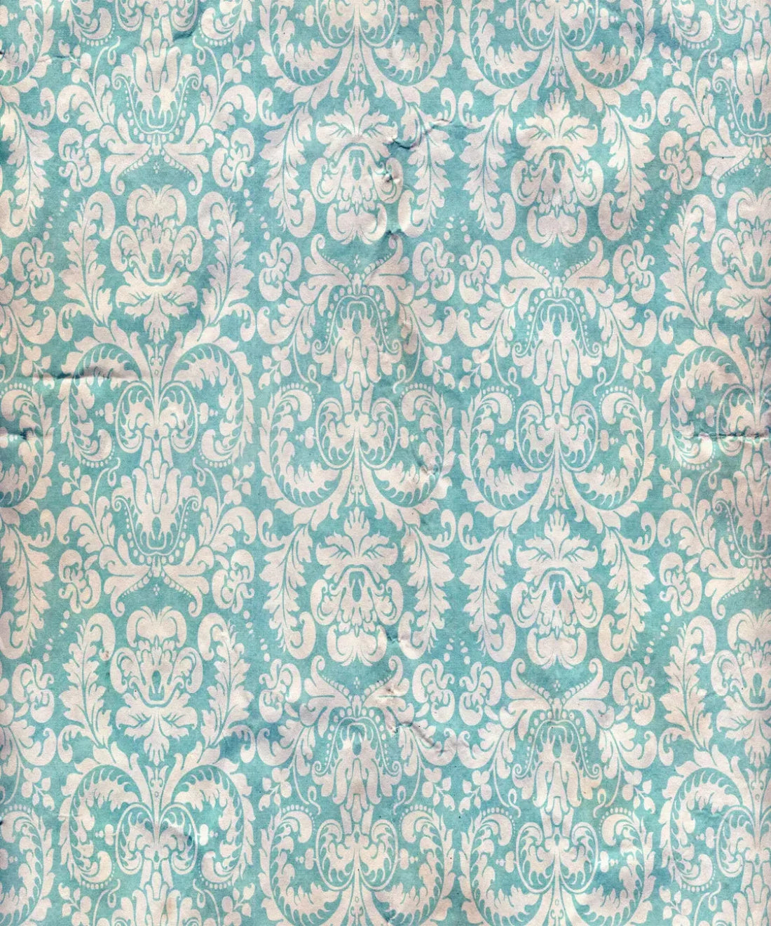 Blue Damask Backdrop for Photography
