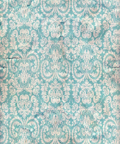 Blue Damask Backdrop for Photography
