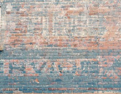 Ghost Sign 8’X6’ Fleece (96 X 72 Inch) Backdrop