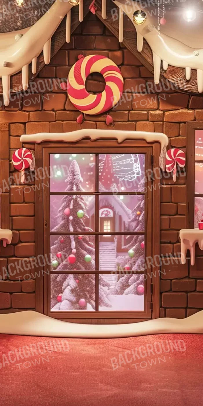 Gingerbread Entry Ii 10’X20’ Ultracloth (120 X 240 Inch) Backdrop