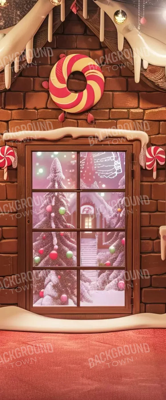 Gingerbread Entry Ii 5’X12’ Ultracloth For Westcott X-Drop (60 X 144 Inch) Backdrop