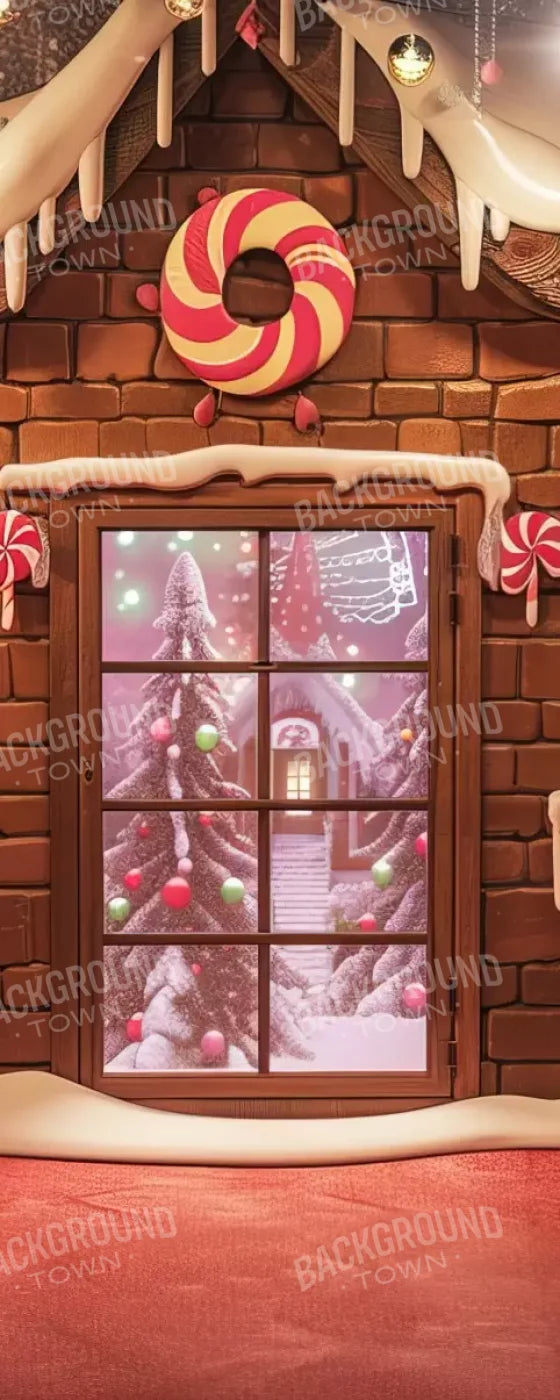 Gingerbread Entry Ii 8’X20’ Ultracloth (96 X 240 Inch) Backdrop