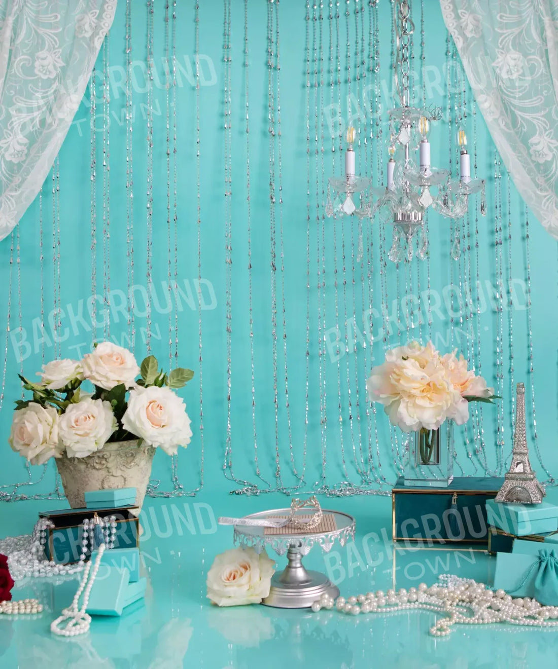 Blue Set Designs Backdrop for Photography