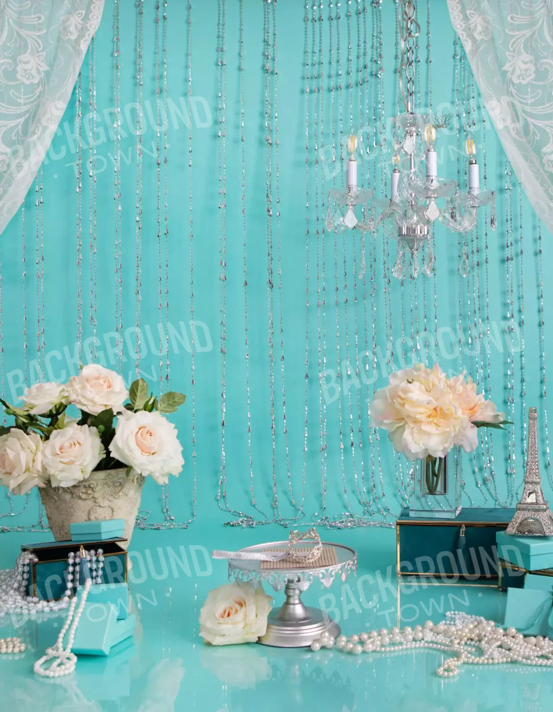 Girls Best Friend 6X8 Fleece ( 72 X 96 Inch ) Backdrop