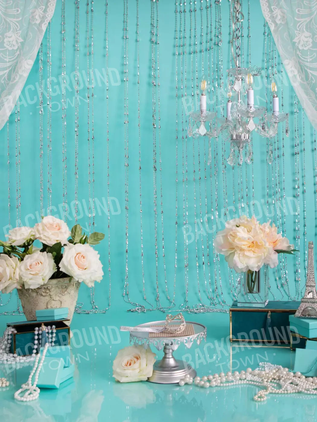 Girls Best Friend 8X10 Fleece ( 96 X 120 Inch ) Backdrop