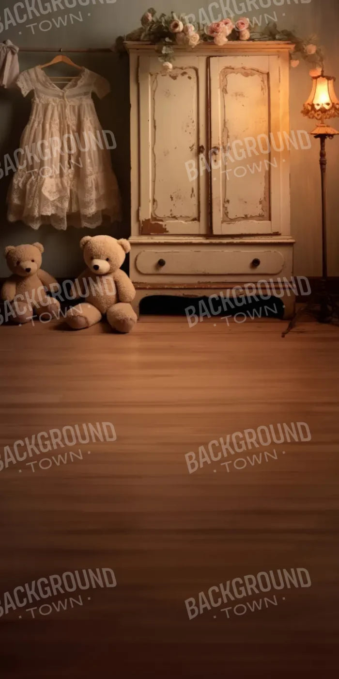 Girly Nursery Sweep 8’x16’ UltraCloth (96 x 192 inch) Backdrop