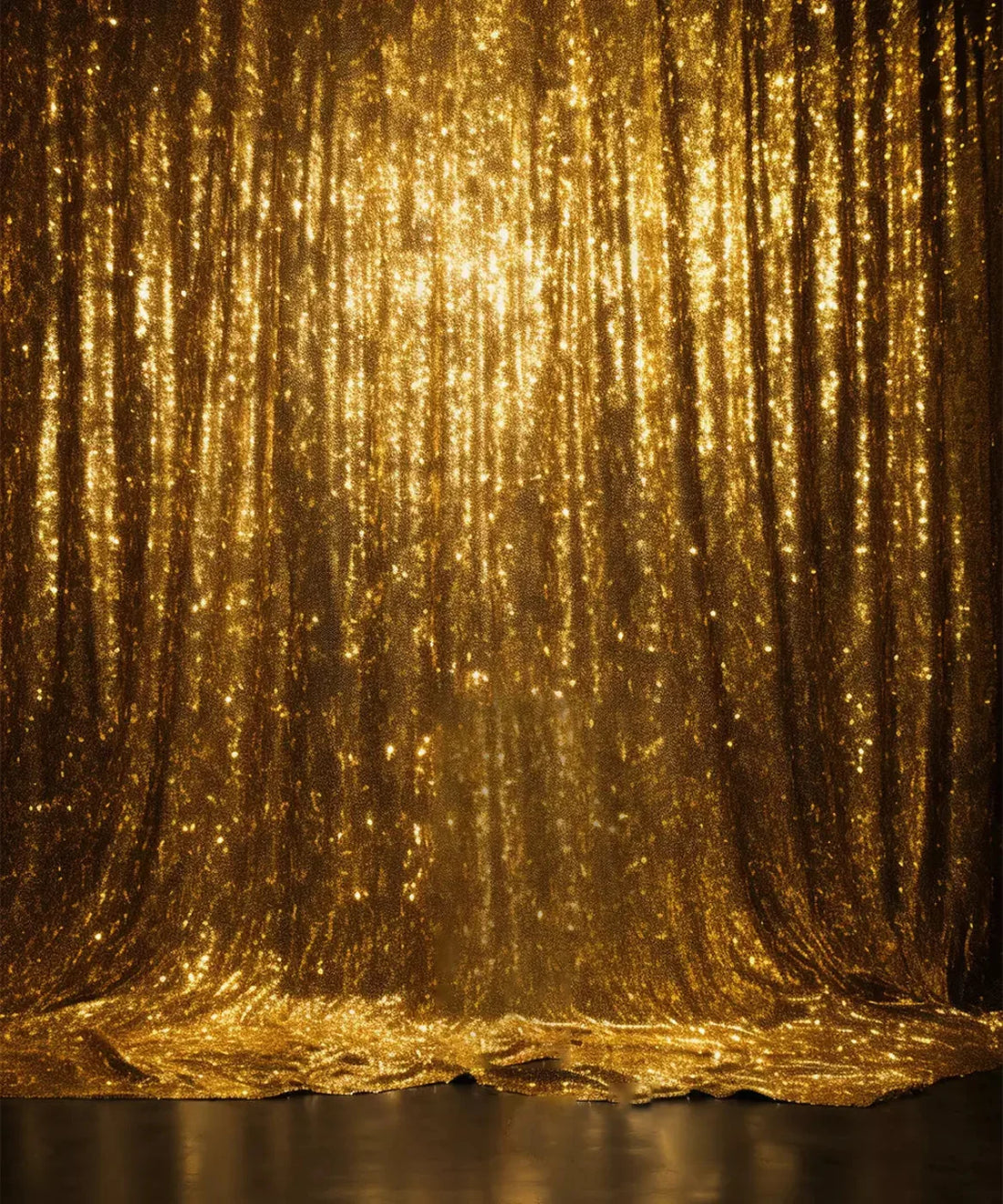 Gold glitter curtain Backdrop for Photography