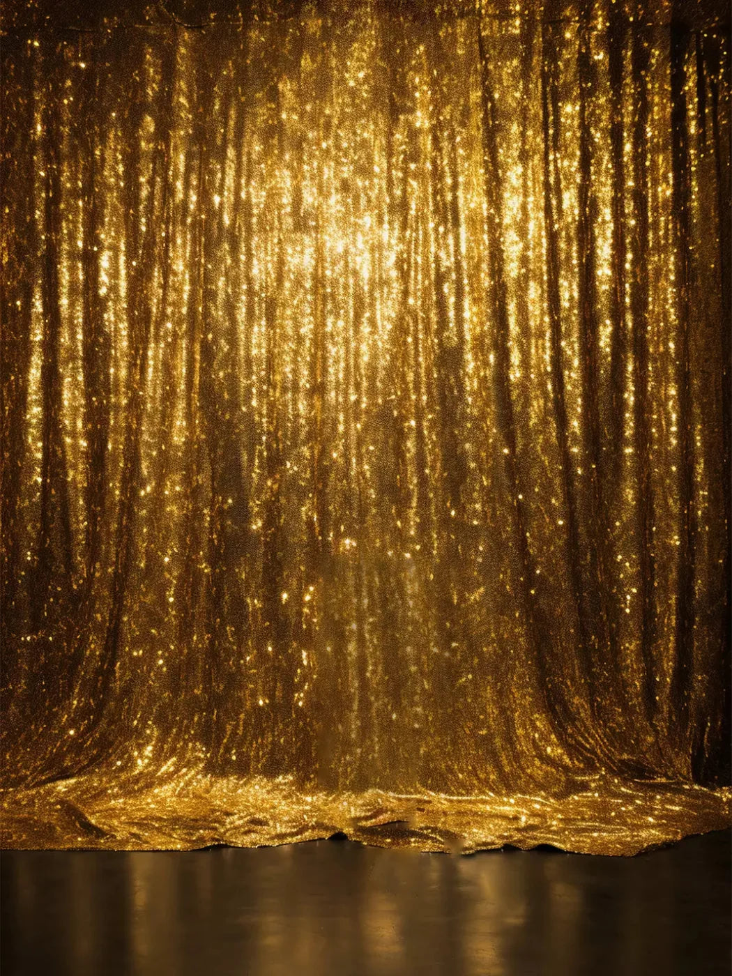 Glitter Curtain 5X68 Fleece ( 60 X 80 Inch ) Backdrop